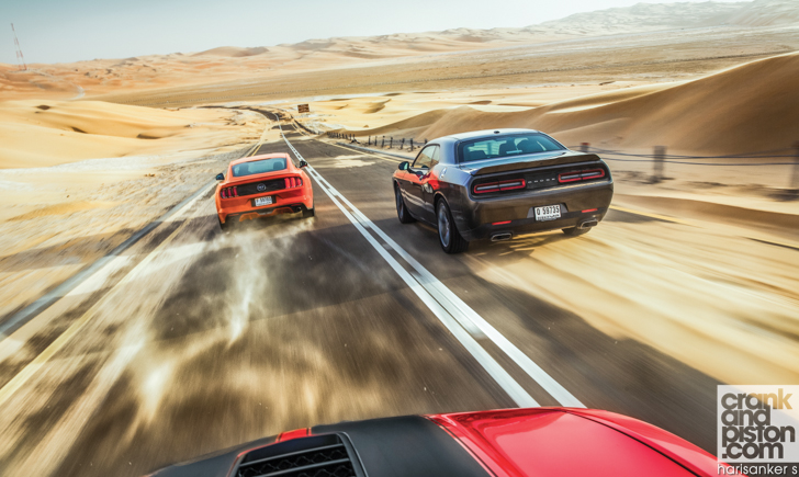 Mustang GT vs Challenger R-T vs Camaro SS-07