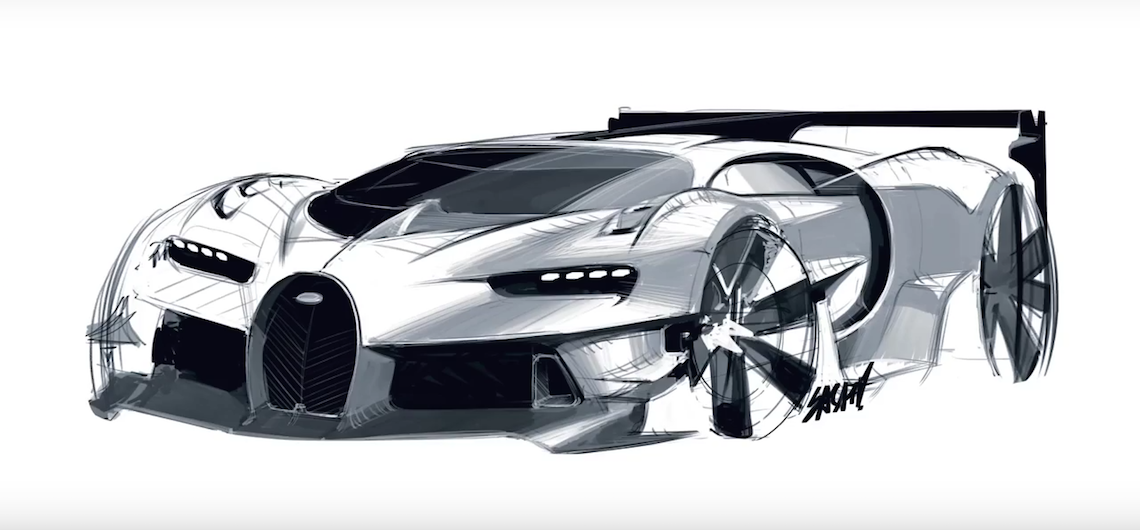 Making Of The Bugatti Vision Gran Turismo Crankandpiston Com