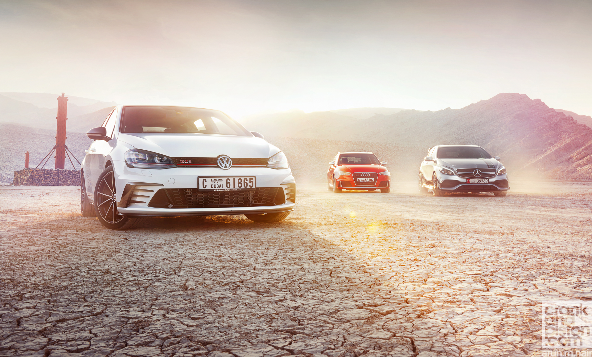VW GTI vs Audi RS3 vs Mercedes-AMG A45 crankandpiston Wallpapers-6