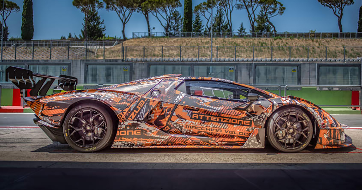 Lamborghini SCV12 teased - ultimate track-only special a ...