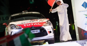 The 35th Dubai International Rally. The Start