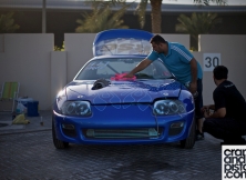 Toyota Supra. UAE Drag Action